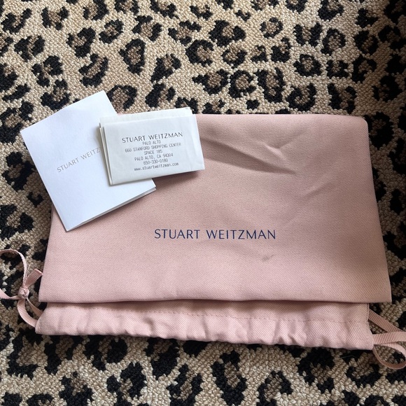 Stuart Whitman Allison 85 white sandal heels - Picture 8 of 8